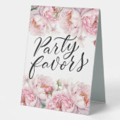 Plaque De Table Fête Faveur Floral Mariage Réception (Recto)