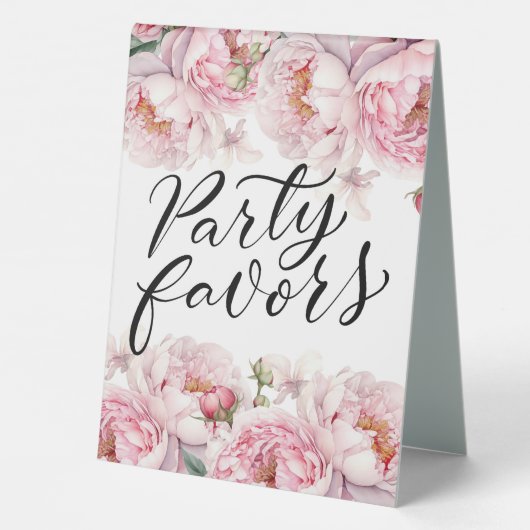 Plaque De Table Fête Faveur Floral Mariage Réception (Verso)