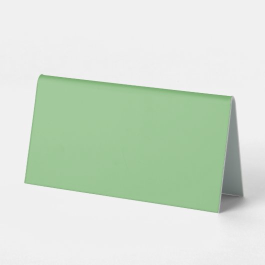 Plaque De Table Feuille de gomme, Feuille pâle, Vert pixie, (Verso)