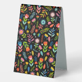 Plaque De Table Fiesta florale (Verso)