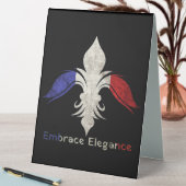 Plaque De Table Fleur-de-lis (En SItu (Tableau))