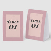 Plaque De Table Fleur de Satin  (Recto/verso)