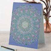 Plaque De Table Fleur de Vie - Mandala de style indien 1 (En SItu (Tableau))