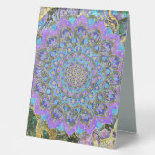 Plaque De Table Fleur De Vie - Mandala India Style 2 (Recto)