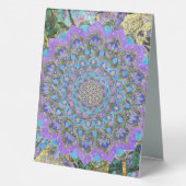 Plaque De Table Fleur De Vie - Mandala India Style 2 (Verso)