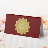 Plaque De Table Fleur de Vie - Mandala Indien 4 (In SItu (Mariage))