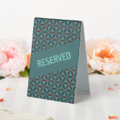 Plaque De Table FLEUR DE VIE - motif timbre 2 (In SItu (Mariage))