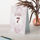 Plaque De Table Fleur Ethereal Magnolia, Mariage (En SItu (Tableau))