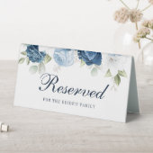 Plaque De Table Floral Dusty Blue Eucalyptus Réservé (En SItu (Tableau))