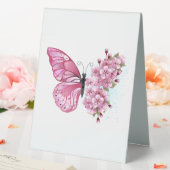 Plaque De Table Flower Butterfly (In SItu (Mariage))