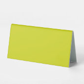 Plaque De Table Fond jaune plat – Texture de rentrée scolaire (Recto)