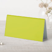 Plaque De Table Fond jaune plat – Texture de rentrée scolaire (En SItu (Tableau))