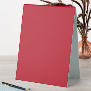 Plaque De Table Fond Rouge Foncé