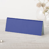Plaque De Table Fond uni bleu foncé | Design minimaliste audacieux (En SItu (Tableau))