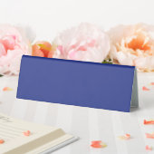 Plaque De Table Fond uni bleu foncé | Design minimaliste audacieux (In SItu (Mariage))