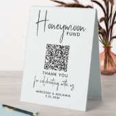 Plaque De Table Fonds de lune de miel argent Mariage de la calligr (En SItu (Tableau))