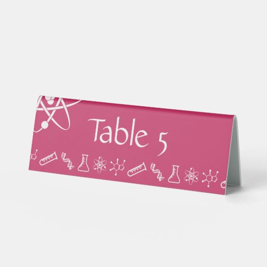 Plaque De Table Forces Attractives dans le Présentoir de Table en  (Recto)