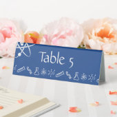 Plaque De Table Forces Attractives dans un panneau de tente de tab (In SItu (Mariage))