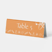 Plaque De Table Forces Attractives dans un Présentoir de Table Ora (Verso)