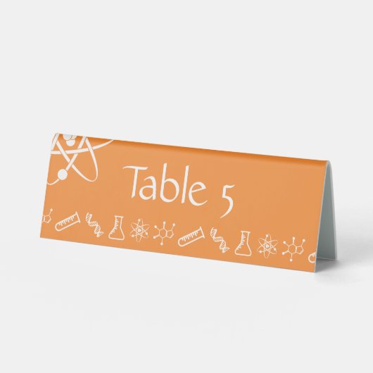 Plaque De Table Forces Attractives dans un Présentoir de Table Ora (Recto)