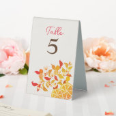 Plaque De Table Fraîcheur Citrus Foliage Mariage (In SItu (Mariage))