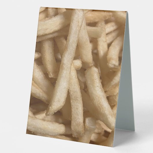 Plaque De Table Fries françaises (Recto)