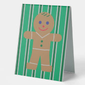 Plaque De Table Fun and Fancy Christmas Gingbread (Recto)