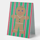 Plaque De Table Fun and Fancy Christmas Gingbread (Recto)