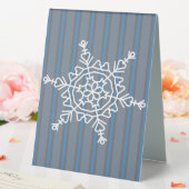 Plaque De Table Fun and Fancy Snowflake (In SItu (Mariage))