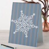 Plaque De Table Fun and Fancy Snowflake (En SItu (Tableau))