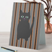 Plaque De Table Fun and Fun Halloween Chats noirs (En SItu (Tableau))