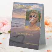 Plaque De Table Funérailles commémoratives branchées Coucher de so (In SItu (Mariage))