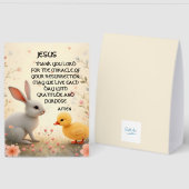 Plaque De Table gather together for easter (Recto/Verso)