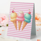 Plaque De Table Glace colorée (In SItu (Mariage))