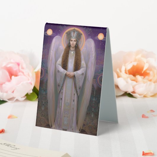 Plaque De Table  Goddess Shekinah High Frequency Kabbalist Art (In SItu (Mariage))