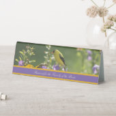 Plaque De Table Goldfinch Spring Garden Wedding (En SItu (Tableau))