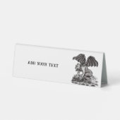 Plaque De Table Golem Gargoyle (Verso)