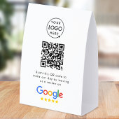 Plaque De Table Google Reviews Tabletop Sign | QR Code Table Tent