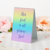 Plaque De Table Gradient de Gorgeous Pastel (In SItu (Mariage))