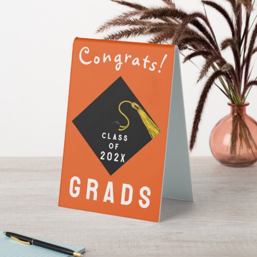 Plaque De Table Graduation Congrats Décor (En SItu (Tableau))