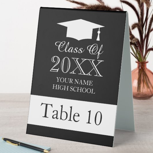 Plaque De Table Graduation dîner table numéro panneaux de tente (En SItu (Tableau))