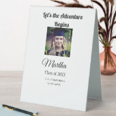 Plaque De Table Graduation fgrats ajouter nom photo ville date cla (En SItu (Tableau))
