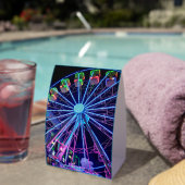 Plaque De Table Grande roue bleue (InVersositu (sur table))