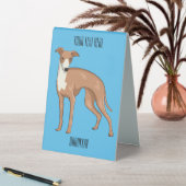 Plaque De Table Greyhound dog (En SItu (Tableau))