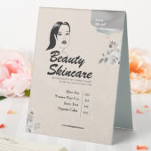 Plaque De Table Grunge Arrière - plan Beauté Cheveux Salon Prix ma (In SItu (Mariage))