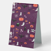 Plaque De Table Halloween (Verso)