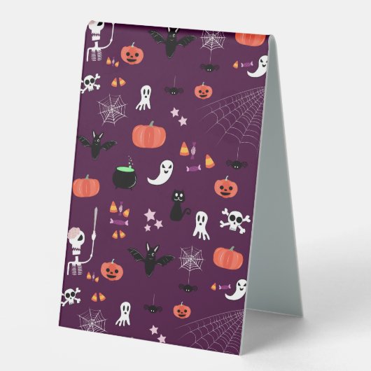 Plaque De Table Halloween (Recto)