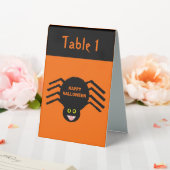 Plaque De Table Halloween Black Spider Custom (In SItu (Mariage))