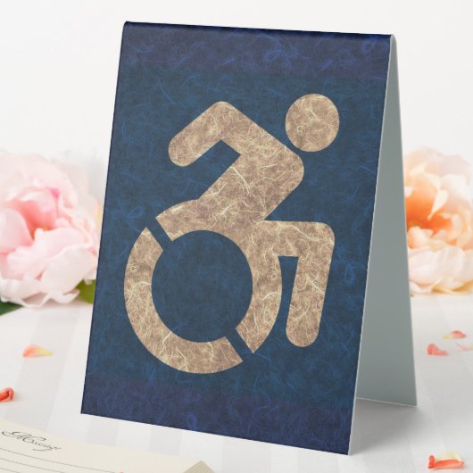 Plaque De Table Handicap Texté (In SItu (Mariage))