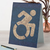Plaque De Table Handicap Texté (En SItu (Tableau))